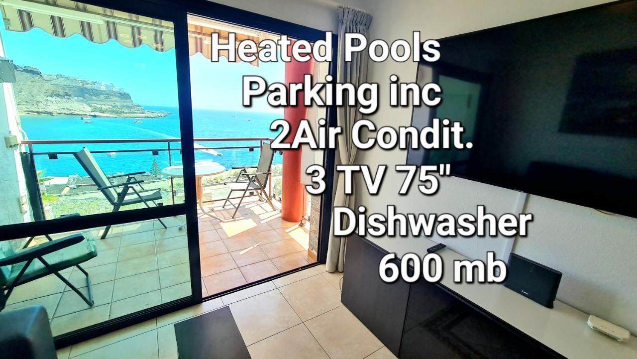 Deluxe 3 Rooms74M2,2Air Condit 2Tv Seaview On Amadores,2 Heatpools, Parking, 600 Mb,Dishwasher,2Lift,,3 Beaches 플라야델쿠라 외부 사진